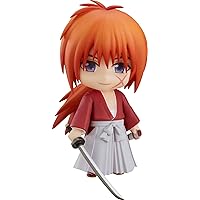 Good Smile Rurouni Kenshin: Kenshin Himura Nendoroid Action Figure, Multicolor