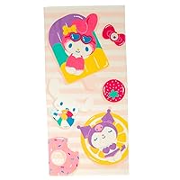 Sanrio My Melody Super Soft Cotton Bath/Pool/Beach Towel, 60 in x 30 in, (Official Licensed Sanrio Product) Collectibles