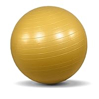 Iris Plaza Balance Ball, 25.6 inches (65 cm), Hand Pump Included, PVC Material, Anti-Slip, Safe, Fitness, Diet, Health Equipment, Core Training, Exercise, Stretching, Training, Home Training, Pelvis,