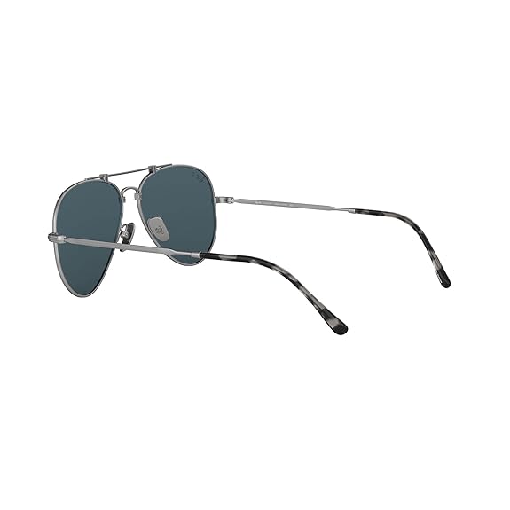 Mua Ray-Ban Rb8125m Titanium Aviator Sunglasses trên Amazon Mỹ chính hãng  2023 | Fado