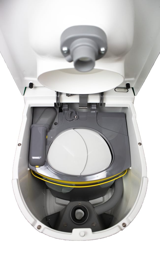 NEW Separett Tiny® Waterless Urine Diverting Toilet with Urine Tube