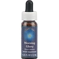 Flower Essence Services Supplement Dropper, Morning Glory, 0.25 Ounce