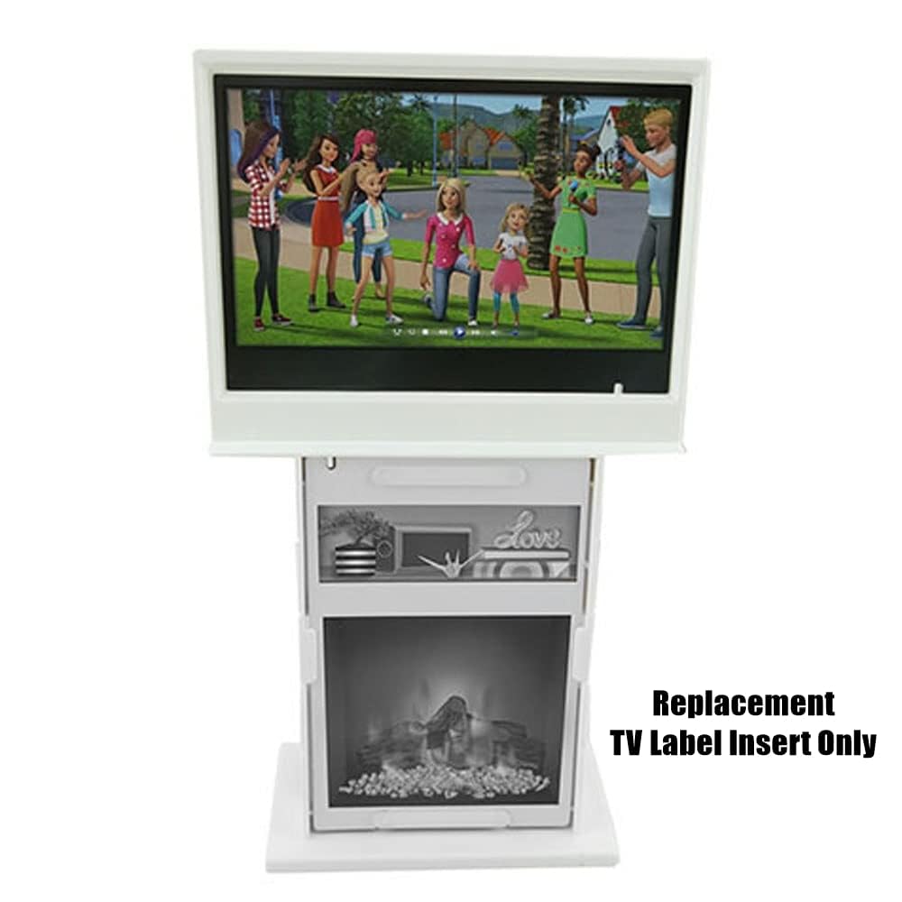 Replacement Part for Barbie Dreamhouse Playset - GRG93 ~ Replacement TV Television Insert
