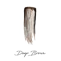 Kjaer Weis Brow Gel. Award-Winning Eyebrow Gel with Eyebrow Tint to Thicken, Shape and Define Brows. Certified-Organic and Long Lasting Eye Brow Gel. Cruelty Free Clean Makeup (Deep Brown)