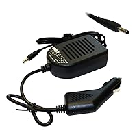 Power4Laptops Tablet Laptop Car Charger Compatible with Dell Latitude 7202