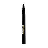 Angled Bristle Tip Waterproof Brow Pen - Water Based And Smudge Proof - Fills In Sparse Eyebrows And Gives Fuller Effect - Covers Scars Or Overplucked Brows - Espresso - 0.051 Oz