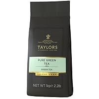 Taylors of Harrogate Pure Green Loose Leaf, Kilo Bag, 35.27 Ounce