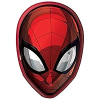 Amscan Spider-Man Head Shaped Plates - 7