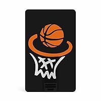 Basketball Hoop Card USB Flash Drive 32G/64G Business 2.0 Memory Stick Credit High Speed USB Drives Accessories
