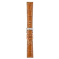 Alligator Embossed Genuine Calf Leather Watch Strap - Stainless Steel Buckle 1930 Collection