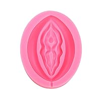 Novelty Silicone Mould Women Genital Shape Chocolate Mould Cake Baking Mould Fondant Cake Decoration Baking Tools Pink One Size