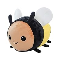 Fuzzy Bumblebee Plush Bee Toy Bee Soft Toy Stuffed Animal Toy Stuffed Plush Pillows Bee Gifts for Women Boys Girls Birthday or Party 30cm, bee Toys