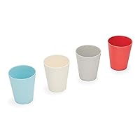 Red Rover Bamboo Kid's Cups Set of 4 Multicolor, Bamboo Kids' Cups