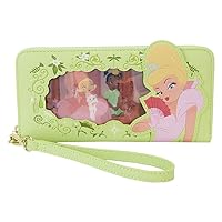 Loungefly Disney Princess and the Frog Lenticular Zip Around Wristlet Wallet