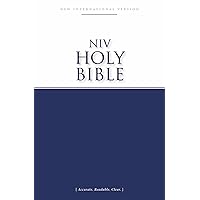 NIV, Economy Bible, Paperback: Accurate. Readable. Clear. NIV, Economy Bible, Paperback: Accurate. Readable. Clear. Paperback