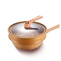 Zhong Non-Stick Micros Pressure Pots Frying Stew Pot Steamer Pot Multi-use Pot