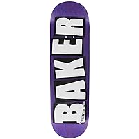 Baker Skateboard Deck Logo Veneers Purple 8.25