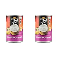 Thai Kitchen Gluten Free Unsweetened Coconut Cream, 13.66 fl oz (Pack of 2)