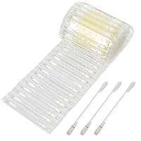 100 Pcs Vitamin E Swabs for Teeth Whitening - Disposable VE Lips Oil Cotton Swabs Sticks for Lip Moisturizing Protection, Anti-Dry Moisture and Anti-allergy for Gum