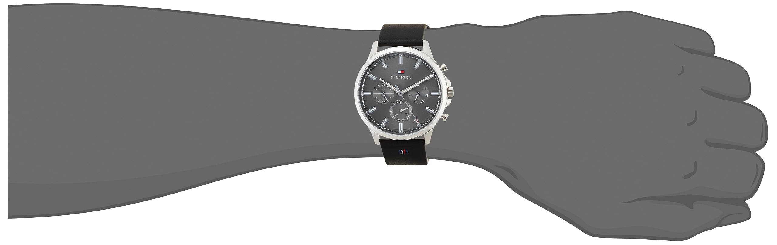 Buy [トミーヒルフィガー] 腕時計 RYDER 1710495 メンズ ブラック