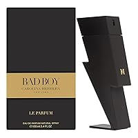 Bad Boy for Men Le Parfum Spray, 3.4 Ounce (New 2021) Carolina Herrera Bad Boy for Men Le Parfum Spray, 3.4 Ounce (New 2021)