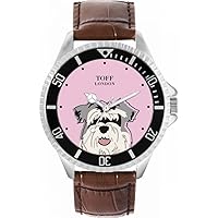 Grey Miniature Schnauzer Head Dog Watch