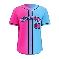 Custom Men Women Boy Baseball Jersey Sports Shirt Stitched or Printed Personalize Name and Number