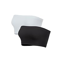 Seamless Bandeau Tube top - UV Protective Fabric, Rated UPF 50+ (Non-Padded) -Made in USA-