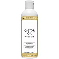 100% Pure Castor Oil - Topical Massage Oil for Soft Skin (8 Fluid Ounces)