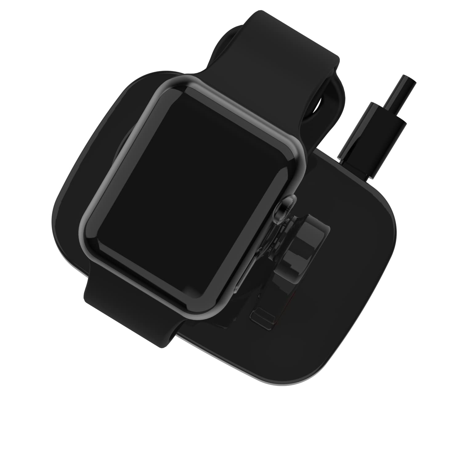 Balerion Replacement Watch Charger,Compatible with Watch Series SE 7 6 5,Charging Dock for Watch Series SE 7 6 5,Black