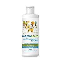 Mama-earth Soothing Baby Massage Oil, with Sesame, Almond & Jojoba Oil - 200ml