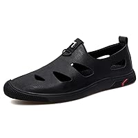 Men's Comfortable Soft Hollow Driving Walking Shoes Breathable Penny Loafer Flats Shoes