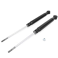 Pair of Factory Style Rear Struts Shock Absorber Compatible with Toyota Sienna FWD 7-Passenger Seating 2004-2020, Left and Right, Matte Black Powdercoat