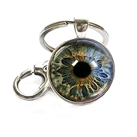 Eyeball Keychain Eye Human Eyes Jewellery Ophthalmologist Gift Eye Jewelry Gift idea Oculist Gift Human Eye Eyeball Jewelry,M183