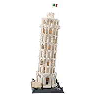 Oichy 1334PCS Building Blocks Set, Leaning Tower of Pisa Collection Blocks Set Model Kit, Building and Architecture Toys Gifts for Kid and Adult