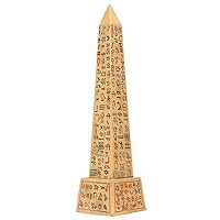 Brown Egyptian Obelisk Collectible Figurine
