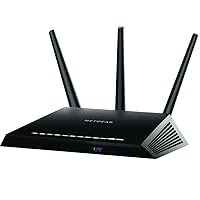 NETGEAR Nighthawk Smart Wi-Fi Router (R7000-100NAS) - AC1900 Wireless Speed (Up to 1900 Mbps) | Up to 1800 Sq Ft Coverage & 30 Devices | 4 x 1G Ethernet and 2 USB Ports | Armor Security NETGEAR Nighthawk Smart Wi-Fi Router (R7000-100NAS) - AC1900 Wireless Speed (Up to 1900 Mbps) | Up to 1800 Sq Ft Coverage & 30 Devices | 4 x 1G Ethernet and 2 USB Ports | Armor Security