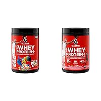 Whey Protein Powder Froot Loops Flavor & Strawberry Smoothie | Muscle Building & Recovery Plus Immune Support | 30g Protein | Men & Women