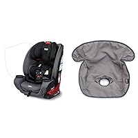 Britax One4Life Convertible Car Seat, 10 Years of Use from 5 to 120 Pounds, Converts from Rear-Facin & Britax Car Seat Waterproof Liner - Moisture Wicking Fabric + No Slip Grip + Machine Washable