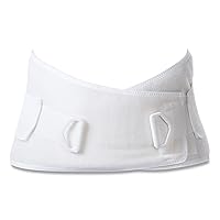 Core Products Corfit LS Lumbar Support Adjustable Back Brace for Pain Relief, Men/Women - White, Small
