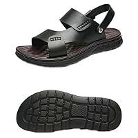men's leisure fashion sandals leisure dual-purpose sandals slippers dual-purpose Summer men's leather refreshing beach sandals