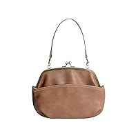25LZSH Stylish and Functional Adult Wallet, 2-Way Women's, Shoulder Bag, Handbag, Crossbody Bag, Bag, Mini Bag, Faux Leather, Lightweight, Retro, Cute, Multiple Storage