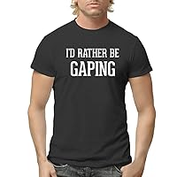 I'd Rather Be GAPING - Men's Adult Short Sleeve T-Shirt