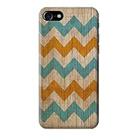 R3033 Vintage Woods Chevron Graphic Printed Case Cover for iPhone 7