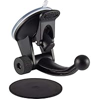 ARKON Mounts GN115 Replacement Upgrade or Additional Windshield Dashboard Suction Mounting Pedestal for Garmin nuvi 40 50 1450 1200 GPS