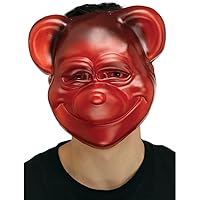 Fun World Goofy Gum Bear Mask, Translucent Red
