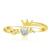 10k 14k 18k Real Gold Mom Rings – Custom Name Engraved Gemstone Stone Moissanite/Diamond Mother Ring- Mother Day Gift for Mother Daughter
