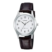 Lorus Classic First Price Womens Analog Quartz Watch with Leather Bracelet RRX27HX9