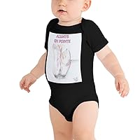 Baby Short Sleeve one Piece with 5th /Always en Pointe Art by Roy Bramwell©