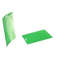 Hot Laminating Pouches Luggage Tag (Pack of 1000) 10 mil 2-1/2 x 4-1/4 Green/Clear